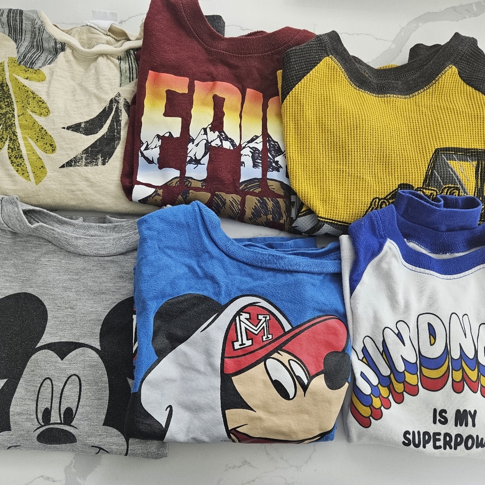 6 piece 4T boy top